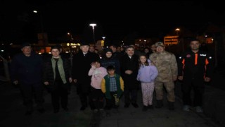 Başkan Özlü vatandaşları ziyaret etti