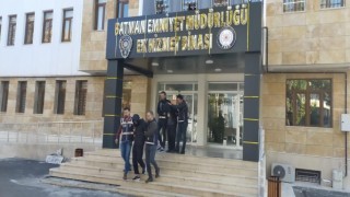 Batmanda 2 hırsızlık şüphelisi tutuklandı