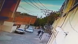 Batmanda kız çocuğunu kaçırma girişimi güvenlik kamerasına yansıdı