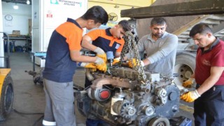 Batmanda meslek lisesi öğrencilerine iş sağlığı eğitimi