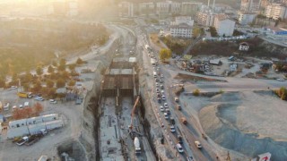 Battı Çıktı Kavşağında kazı çalışmaları tamamlandı