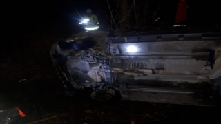 Bayburtta trafik kazası: 2 yaralı