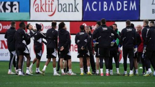 Beşiktaş günü çift idmanla tamamladı