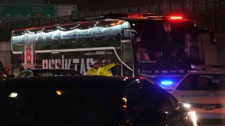 Beşiktaş stada geldi