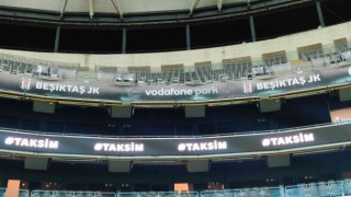 Beşiktaş stadında taziye mesajı