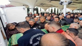 Bıçaklı saldırıda hayatını kaybeden kurye son yolculuğuna uğurlandı