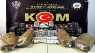Bilecikte kaçak tütün ve tütün mamulü operasyonu