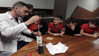 Bilim Merkezinde 10 Kasıma özel atölye