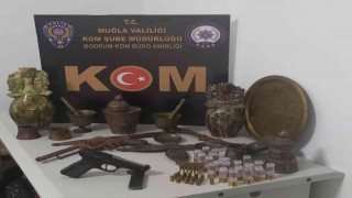 Bodrumda tarihi eser operasyonu