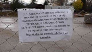 Bolu Fen Lisesi tadilat çalışmaları durduruldu