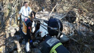 Boluda otomobil şarampole devrildi: 2 ölü