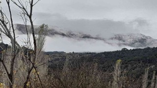 Bozdağ ve Karkın Dağında mevsimin ilk karı görüldü