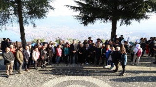 Boztepeden şehre sağlıklı yaşam yürüyüşü