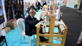 Buldanın geleneksel dokuması el tezgahında tanıtıldı