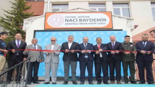 Bünyan Naci Baydemir A.İ.H.Lde toplu açılış töreni gerçekleştirildi