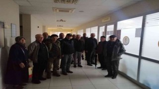 Burhaniyede köylüler hatalı ölçüme tepki gösterdi