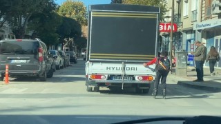 Bursada tehlikeli yolculuk