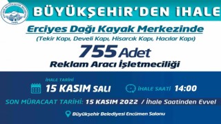 Büyükşehirden ihale