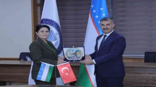 ÇAKÜden Orta Asyanın en köklü üniversitelerinden Mirza Uluğbek Özbekistan Milli Üniversitesi ile önemli temas