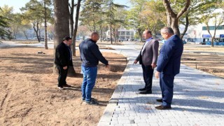 Cem Sultan Parkında çalışmalar devam ediyor