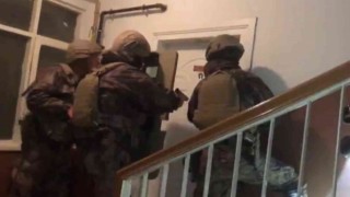 Çete operasyonu polis kamerasında