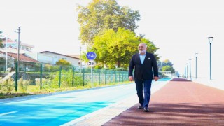 Çiftlikköyde sahil projesinin 2. etabı tamamlandı