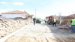 Çıkrıkçı Mahallesinde üstyapı çalışmalarına başlandı