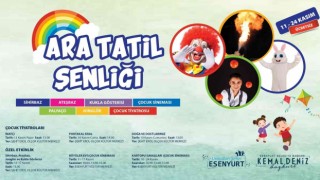 Çocuklar ara tatilde eğlenceye doyacak