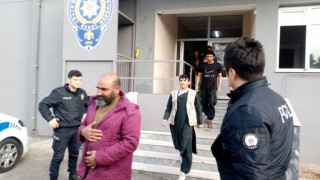 Çorluda 8 kaçak göçmen yakalandı