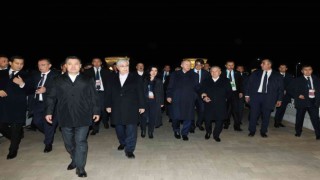 Cumhurbaşkanı Erdoğan, Özbekistanda liderlerle gayriresmi akşam yemeğine katıldı