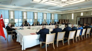 Cumhurbaşkanı Erdoğan, TFF Başkanı Büyükekşiyi kabul etti