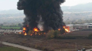 Denizlide kimya fabrikasında yangın