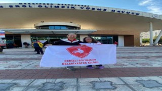 Denizlili sporcu attığı kulaçlarla 2 ödül kazandı