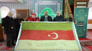 Develide bulunan Fetih Sancağının tarihleme çalışmaları başladı