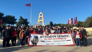 Dezavantajlı öğrenciler İstanbul ve Çanakkalede ecdadın eserlerini gördü