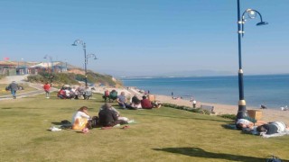 Aydın Didim'de Kasım ayında yaz keyfi