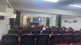 Didimli öğretmen ve veliler kadına şiddete karşı bilgilendirildi
