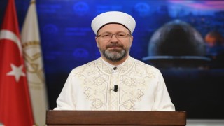 Diyanet İşleri Başkanı Erbaştan Filistin halkına başsağlığı mesajı