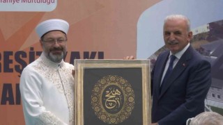 Diyanet İşleri Başkanı Prof. Dr. Ali Erbaş: “Şehirlerimiz camilerimiz ile süslenmeli”