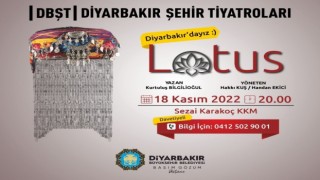 Diyarbakırda Şehir Tiyatrosunun ‘Lotus oyunu seyirciyle buluşuyor