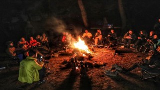 Diyarbakırda vatandaşlar ‘Çadırını kap gel kampında buluştu