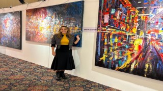 Dünyaca ünlü ressam Shahi Dayekh İstanbulda