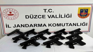 Düzcede silah kaçakçılığı operasyonu: 1 gözaltı