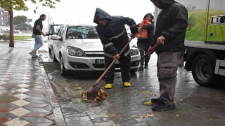 Edremit Belediyesi şiddetli yağışlara önlem alıyor