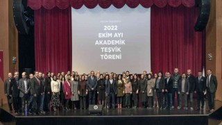 Ekim ayı bilimsel teşvik ve ödül töreni düzenlendi