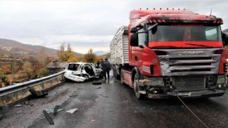 Elazığdaki kazada 1 kişi hayatını kaybetti