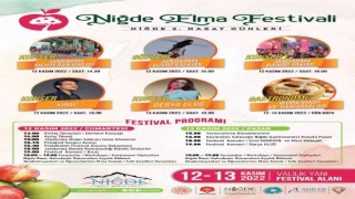 Elma Festivalinde Niğdeye yıldız yağacak
