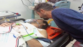 Emette kamyonet yayaya çarptı: 1 ağır yaralı