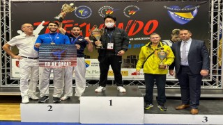 Emircan Turan, Bosnada tekvandoda altın madalya kazandı