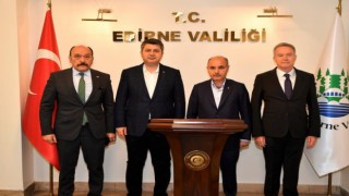 Emniyet Genel Müdürü Aktaş, Vali Kırbıyıkı ziyaret etti